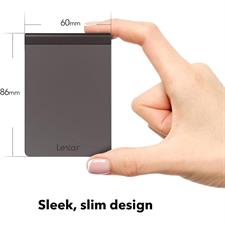 Lexar® SL200 Portable SSD 2TB - Up To 550MB/s Read, Up to 400MB/s Write