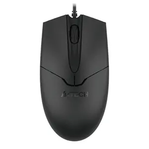 A4Tech OP-550S - Wired Silent Click USB Mouse - Black