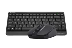 A4Tech Fstyler FG1112S Compact Wireless Keyboard & Mouse Combo - Black