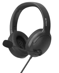 A4Tech FH280U Conference Headset - DSP Stereo Sound, Noise Cancelling - Black