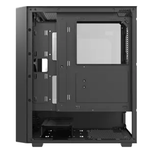 DarkFlash DK353 Mid-Tower ATX Gaming Case, 4x ARGB Fans Installed - Black