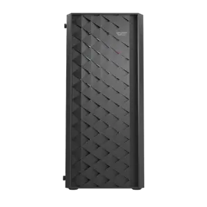 DarkFlash DK351 Mid-Tower ATX Gaming PC Case, 4x ARGB Fans Installed - Black