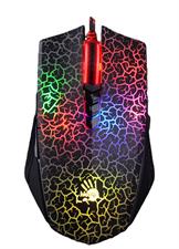Bloody A70 Light Strike - Ultra Core Activated, Drag Click Butterfly Click Gaming Mouse | Black Crack