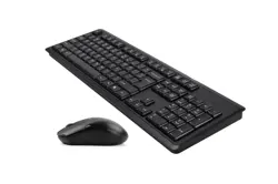 A4Tech 4200NS Wireless Keyboard & Mouse Combo - Black