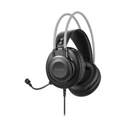 A4Tech FH200U Grey Conference USB Over-Ear Headphone - Grey