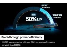 Samsung 990 PRO 1TB M.2 2280 NVMe PCle 4.0x4 Solid State Drive