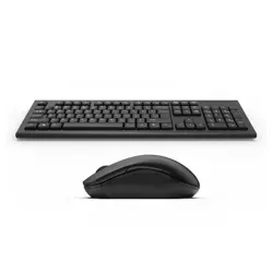 A4Tech 3000NS Wireless Keyboard & Mouse Combo - Black