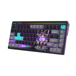 Bloody AT75 Alpha Optical Switch Mechanical Keyboard - Cypher Ghost 