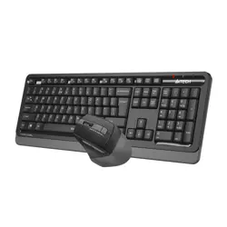 A4Tech Fstyler FGS1035Q 2.4G Quiet Key Wireless Keyboard & Mouse Combo - Grey