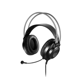A4Tech FH200U Grey Conference USB Over-Ear Headphone - Grey