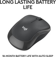 Logitech M240 Silent Bluetooth Wireless Mouse | Graphite