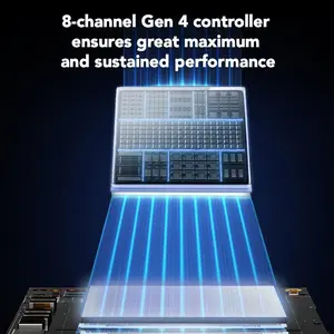 Lexar 1TB NQ780 M.2 2280 PCIe Gen4x4 NVMe Solid State Drive | Up To 6000MB/s Read