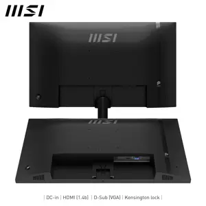 MSI PRO MP251L E2 | 24.5-Inch FHD Office Monitor - 1920 x 1080 IPS Panel, 4-Sided Frameless, 120 Hz Refresh Rate, Eye-Friendly Screen, Tilt-Adjustable, HDMI 1.4b, VGA Port