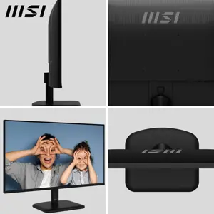 MSI PRO MP251L E2 | 24.5-Inch FHD Office Monitor - 1920 x 1080 IPS Panel, 4-Sided Frameless, 120 Hz Refresh Rate, Eye-Friendly Screen, Tilt-Adjustable, HDMI 1.4b, VGA Port