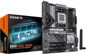 Gigabyte B850 EAGLE WIFI6E AMD AM5 Motherboard, ATX, DDR5, 3X M.2, PCIe 5.0, USB-C, WIFI6E, 1GbE LAN, EZ-Latch
