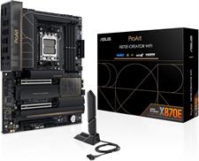 ASUS ProArt X870E-CREATOR WiFi AMD AM5 X870E ATX Motherboard | PCIe® 5.0 x16 Slots with Full Support for Next-gen GPUs, 16+2+2 Power Stages, DDR5, Dual USB4®, 10 Gb & 2.5 Gb LAN, WiFi 7, Four M.2 Slots