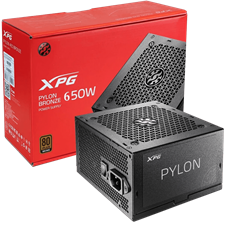XPG Pylon 650W 80 Plus Bronze Power Supply