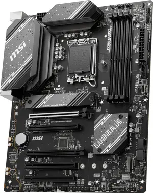 MSI B760 GAMING PLUS WIFI Intel LGA1700 DDR5 ATX Motherboard