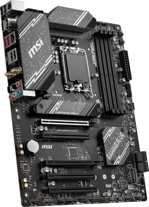 MSI B760 GAMING PLUS WIFI Intel LGA1700 DDR5 ATX Motherboard