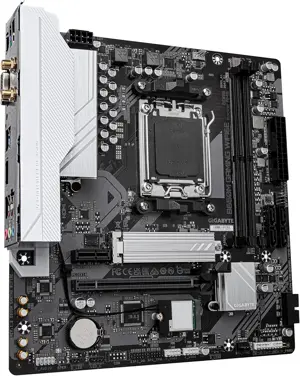 Gigabyte B650M GAMING WIFI6E Motherboard - 5+2+2 Phases VRM, Up to 6400MHz DDR5 (OC), 1 x PCIe 4.0 M.2, 2.5GbE LAN, WiFi 6E, USB 3.2 Gen 1