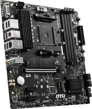 MSI B550M PRO-VDH AMD AM4 DDR4 MicroATX Motherboard