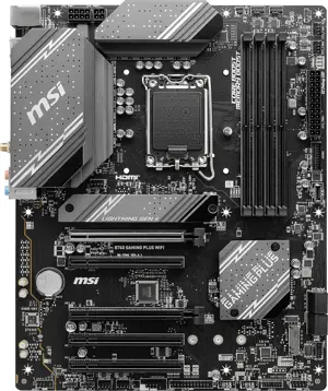 MSI B760 GAMING PLUS WIFI Intel LGA1700 DDR5 ATX Motherboard