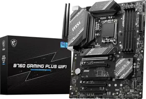 MSI B760 GAMING PLUS WIFI Intel LGA1700 DDR5 ATX Motherboard