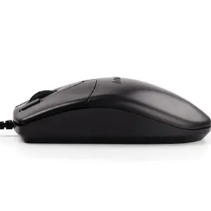 A4Tech OP-620DS - 2x Click Silent Wired Mouse | Black
