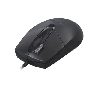 A4Tech OP-730D Wired USB Mouse - Black | 2X Button