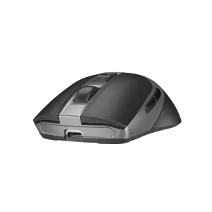 A4Tech FB50CS Plus Bluetooth & 2.4GHz Wireless Mouse - Rechargeable Design, 3200 DPI 5-Level Adjustable - Black