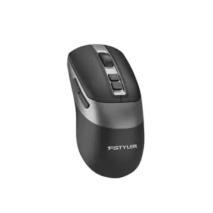 A4Tech FB50CS Plus Bluetooth & 2.4GHz Wireless Mouse - Rechargeable Design, 3200 DPI 5-Level Adjustable - Black