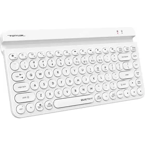A4Tech Fstyler FBK30 Bluetooth & 2.4G Wireless Keyboard - White