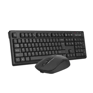 A4Tech Fstyler FG1200S 2.4G Power-Saving Wireless Keyboard & Mouse Combo - Black