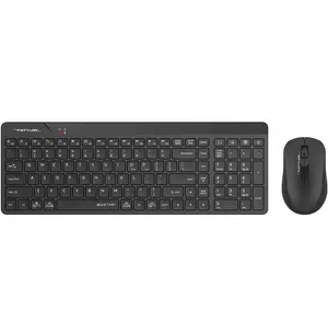A4Tech Fstyler FG2300 Air2 2.4G QuietKey Wireless Keyboard & Mouse Combo - Black