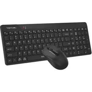 A4Tech Fstyler FG2300 Air2 2.4G QuietKey Wireless Keyboard & Mouse Combo - Black