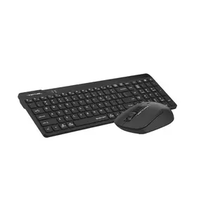 A4Tech Fstyler FG2300 Air2 2.4G QuietKey Wireless Keyboard & Mouse Combo - Black