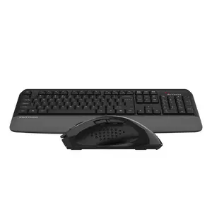 A4Tech Fstyler FG2500S 2.4G Power-Saving Wireless Comfort Keyboard & Mouse Combo - Grey