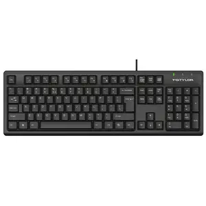 A4Tech Fstyler FK12 Multimedia Comfort Keyboard - Black