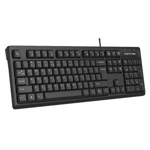 A4Tech Fstyler FK12 Multimedia Comfort Keyboard - Black