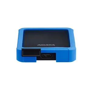 ADATA HD700 Pro 2TB External Hard Drive | 1.22m Military-Grade Shockproof Protection, Water & Dust Resistance - Blue