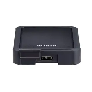ADATA HD700 Pro 2TB External Hard Drive | 1.22m Military-Grade Shockproof Protection, Water & Dust Resistance - Black