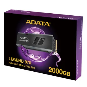 ADATA Legend 970 2TB with Heatsink PCIe Gen5 x4 M.2 2280 Solid State Drive | Performance Up to 10,000 MB/s