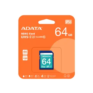 ADATA Premier Pro 64GB SDXC UHS-I U3 Class 10 Memory Card