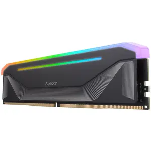 Apacer NOX RGB DDR5 32GB ( 16x2 ) DDR5 6000MHz CL38 Gaming Desktop Memory - Black