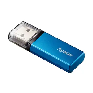 Apacer AH25C 64GB USB 3.2 Gen 1 Flash Drive, Streamlined Metal Exterior