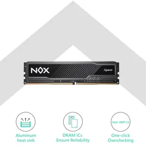 Apacer NOX 16GB DDR4 (8GBx2) 3600MHz CL18 Gaming Desktop Memory