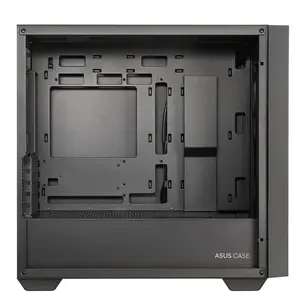 ASUS A21 Micro-ATX Case, 360mm Radiator Support, Porous Front-Panel Mesh - Black Edition