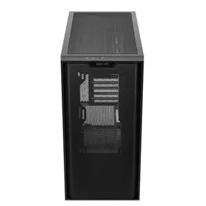 ASUS A21 Micro-ATX Case, 360mm Radiator Support, Porous Front-Panel Mesh - Black Edition
