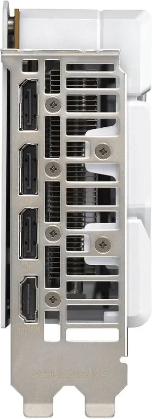 ASUS Dual GeForce RTX™ 5060 8GB GDDR7 White OC Edition Graphics Card, NVIDIA, Desktop (PCIe 5.0, DLSS 4, HDMI 2.1b, DisplayPort 2.1b, 2.5-Slot, Axial-tech Fan, 0dB Technology, Dual BIOS