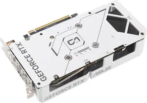 ASUS Dual GeForce RTX™ 5060 8GB GDDR7 White OC Edition Graphics Card, NVIDIA, Desktop (PCIe 5.0, DLSS 4, HDMI 2.1b, DisplayPort 2.1b, 2.5-Slot, Axial-tech Fan, 0dB Technology, Dual BIOS
